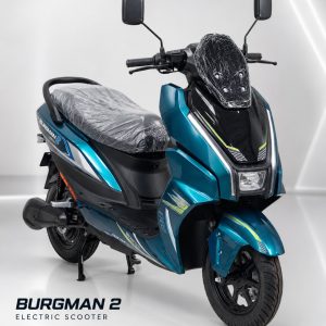 BURGMAN 2 electric scooter in Teal Sea Green – FUTURE TECH